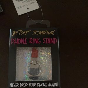 Betsey Johnson phone ring stand